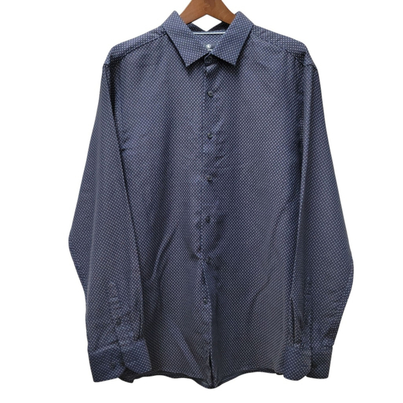 Hart Schaffner Marx Men's Button-Up Long-Sleeves Casual Shirt Size XXL Excellent - Picture 1 of 6